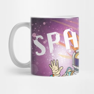 Spaced Out Spaceman / Astronaut Mug